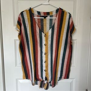 ❤️‍🔥HP❤️‍🔥 torrid Button Down Top